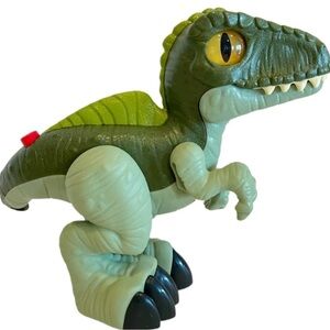 Fisher-Price Jurassic World Deluxe Growlin’ Giga XL Dino Giganotosaurus Toy
